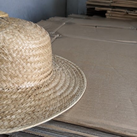 Wholesale custom straw hats